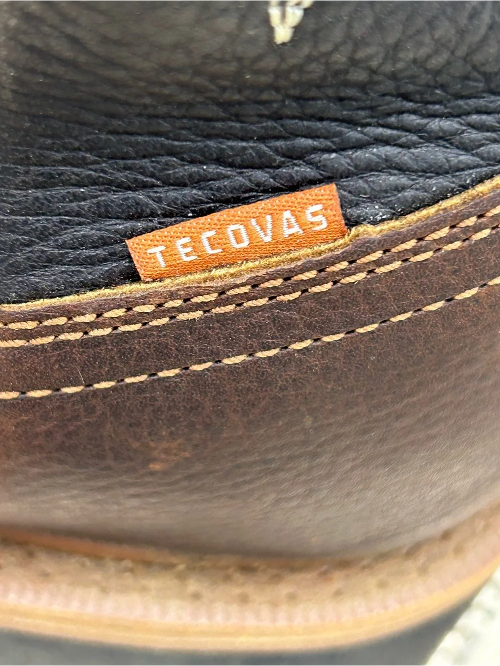 Tecovas men 10 safety toe waterproof work boots